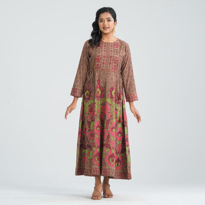 Women's Half-Silk Gown