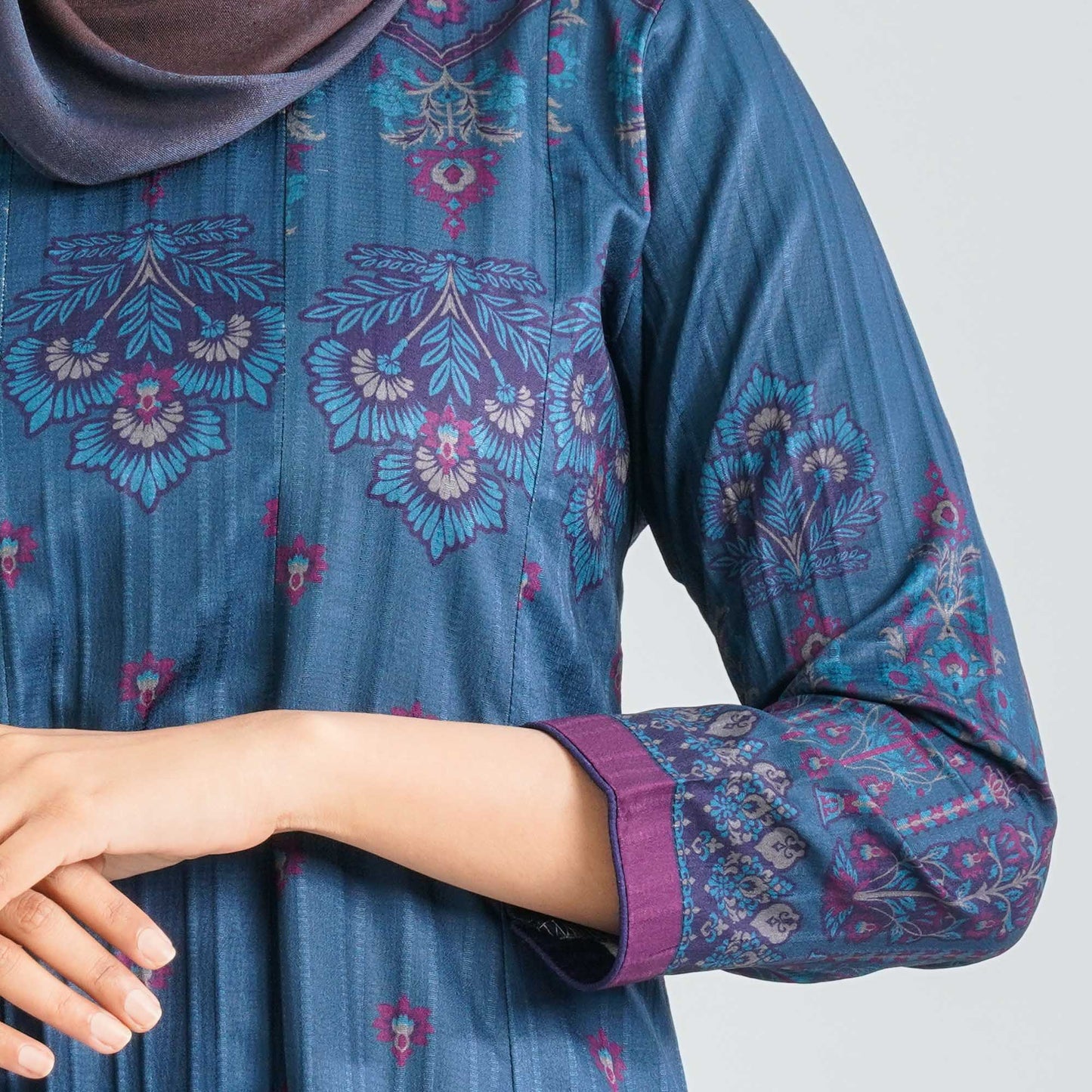 Women's Blended Silk Gown