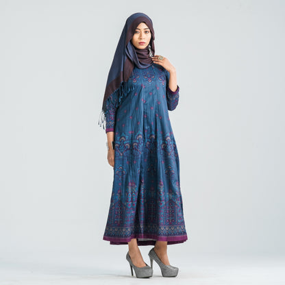 Women's Blended Silk Gown