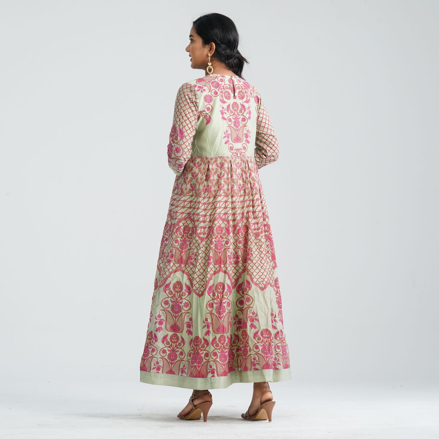 Women's Blended Silk Gown