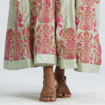 Women's Blended Silk Gown