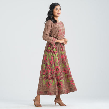 Women's Half-Silk Gown