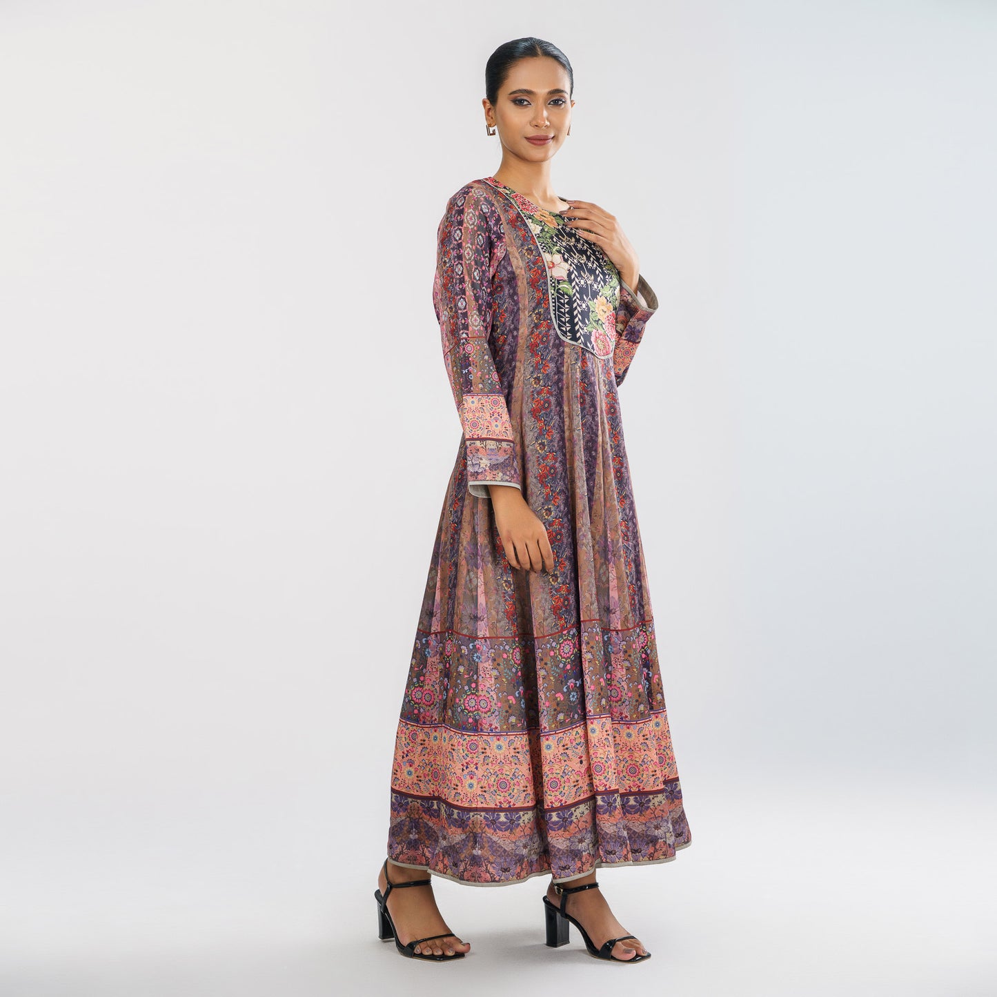 Women’s Ethnic Gown Multi Color