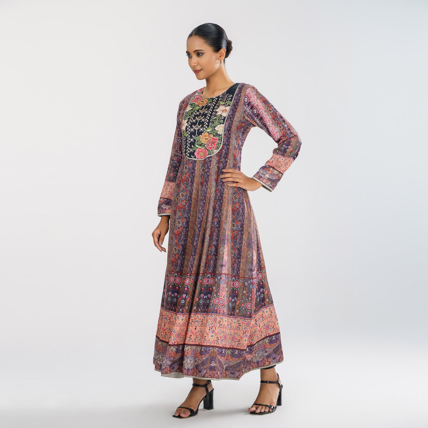 Women’s Ethnic Gown Multi Color