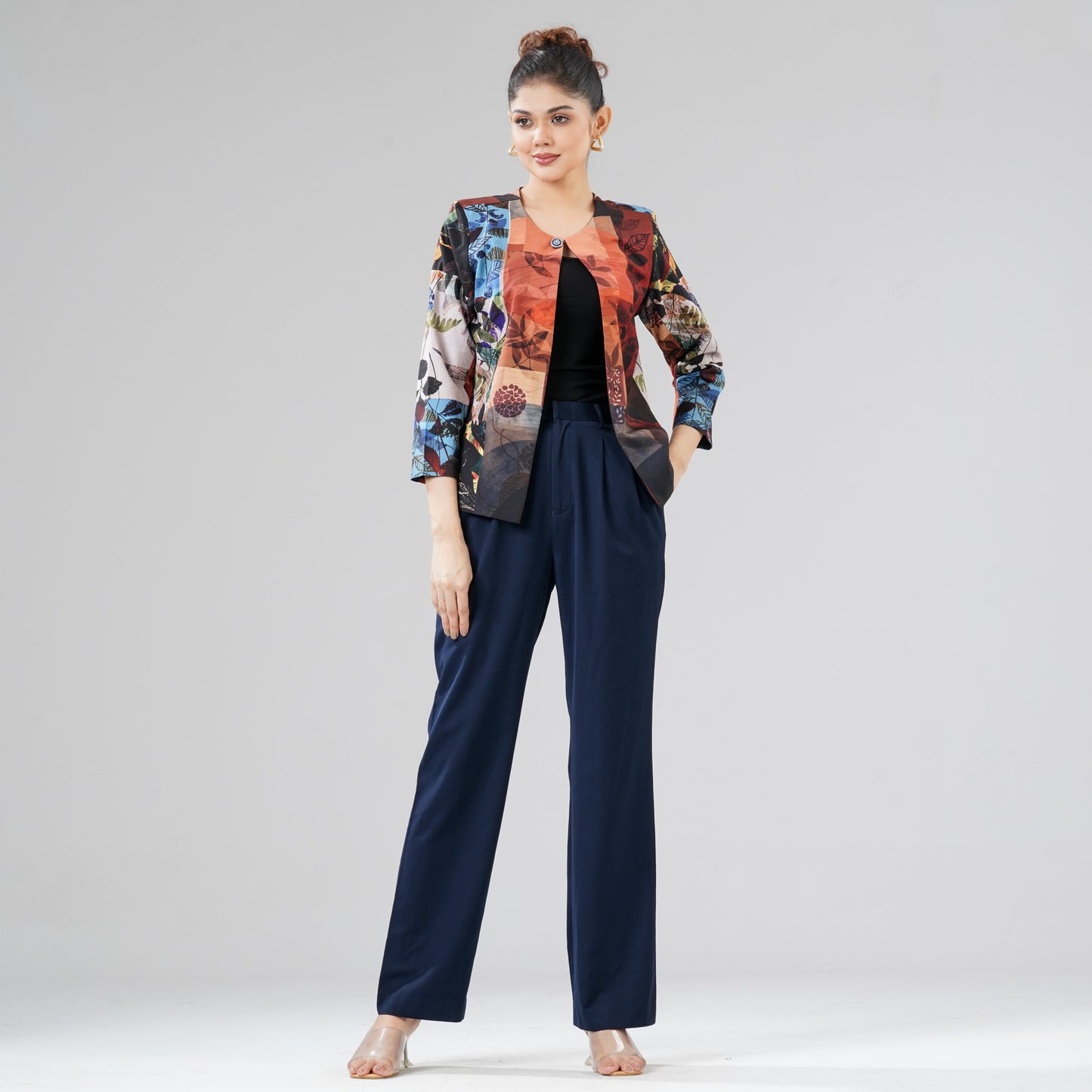 Womens Multicolor Jacket