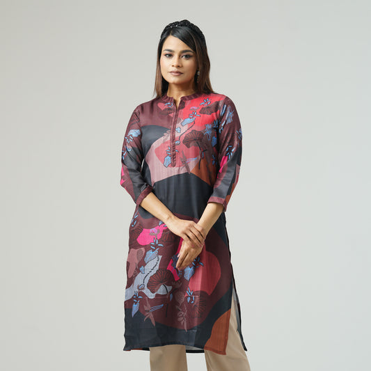 Womens Multicolor Kurti