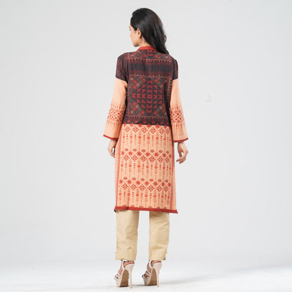 Women's Blended Silk Kurti