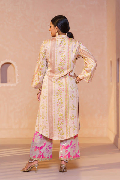 ETHNIC HIGH RANGE KURTI- BISCUIT