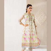 Load image into Gallery viewer, ETHNIC PREMIUM KURTI-WHITE
