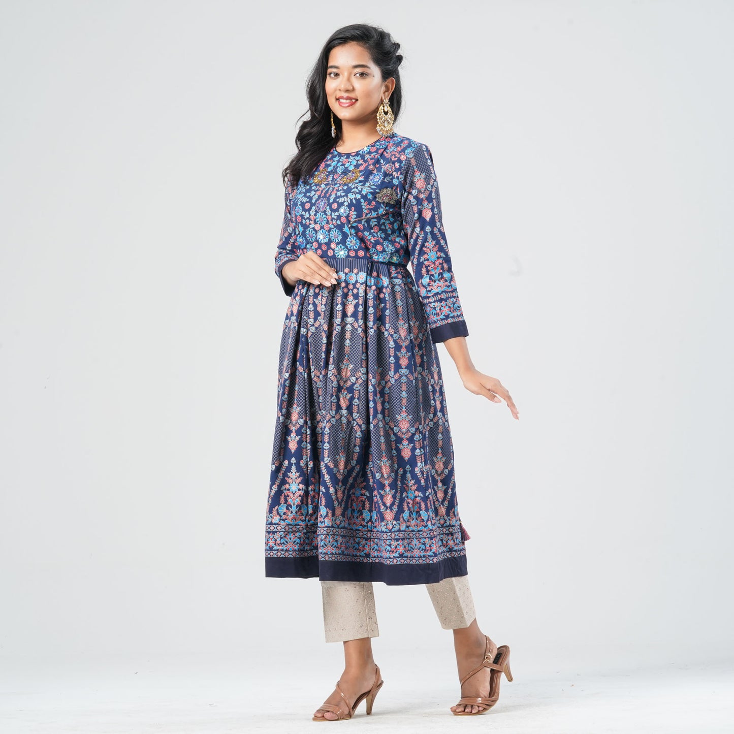 Women's Georgette Anarkali Kurti
