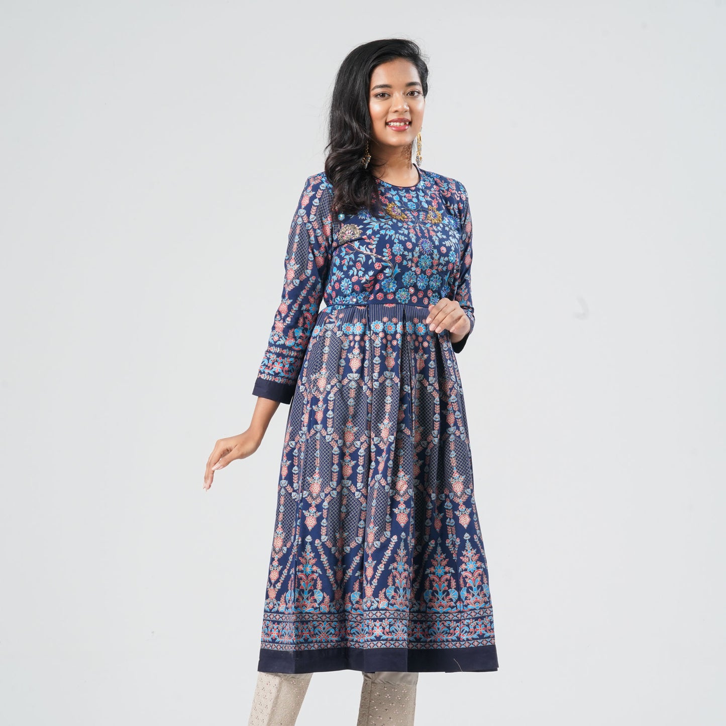 Women's Georgette Anarkali Kurti
