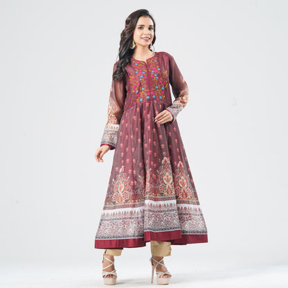 Women's Premium Anarkali Kurti