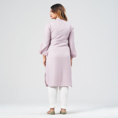 Women’s Silk Embroidered Kurti