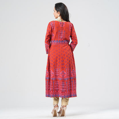 Women’s Crinkle Georgette Kurti