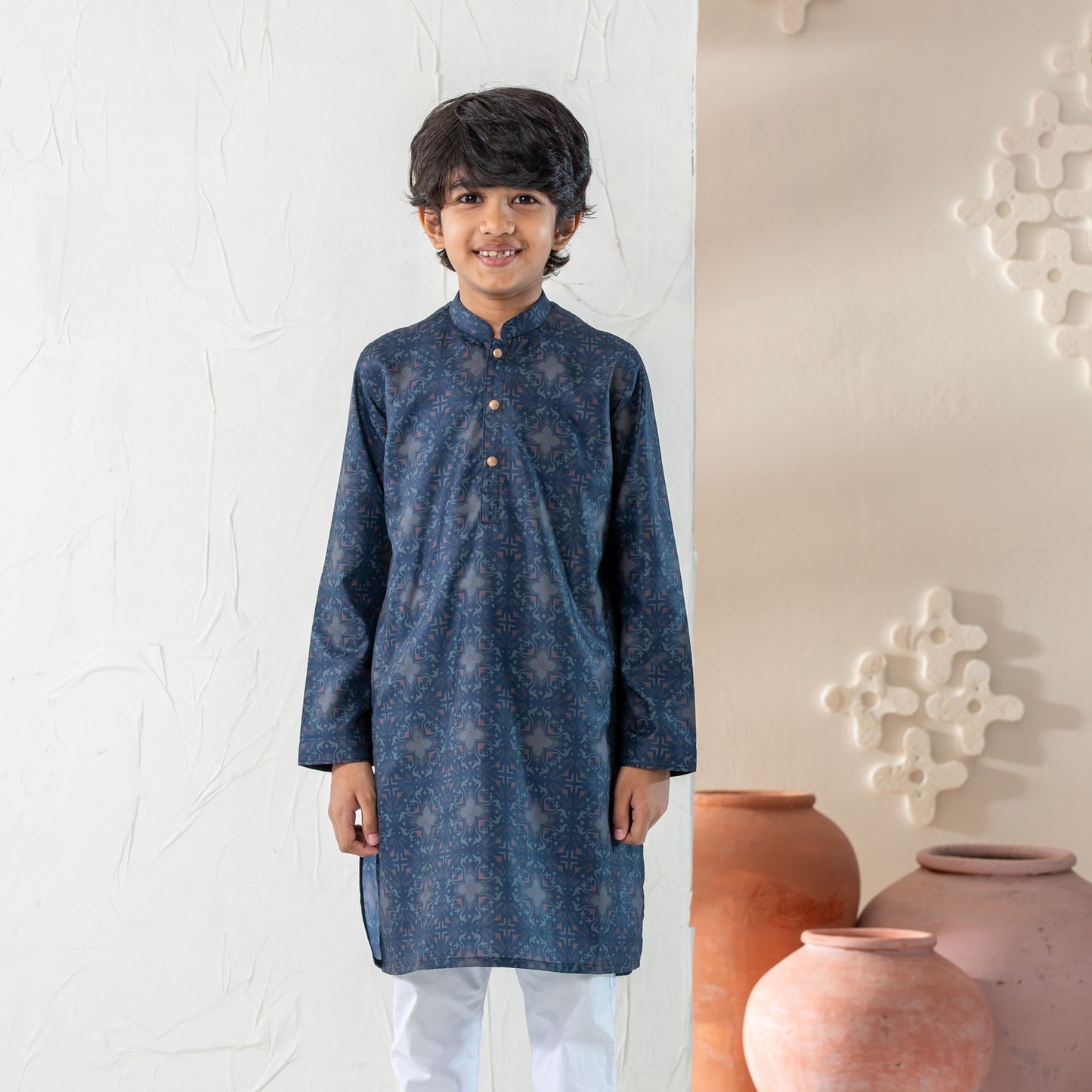 Boys Royal Blue Panjabi