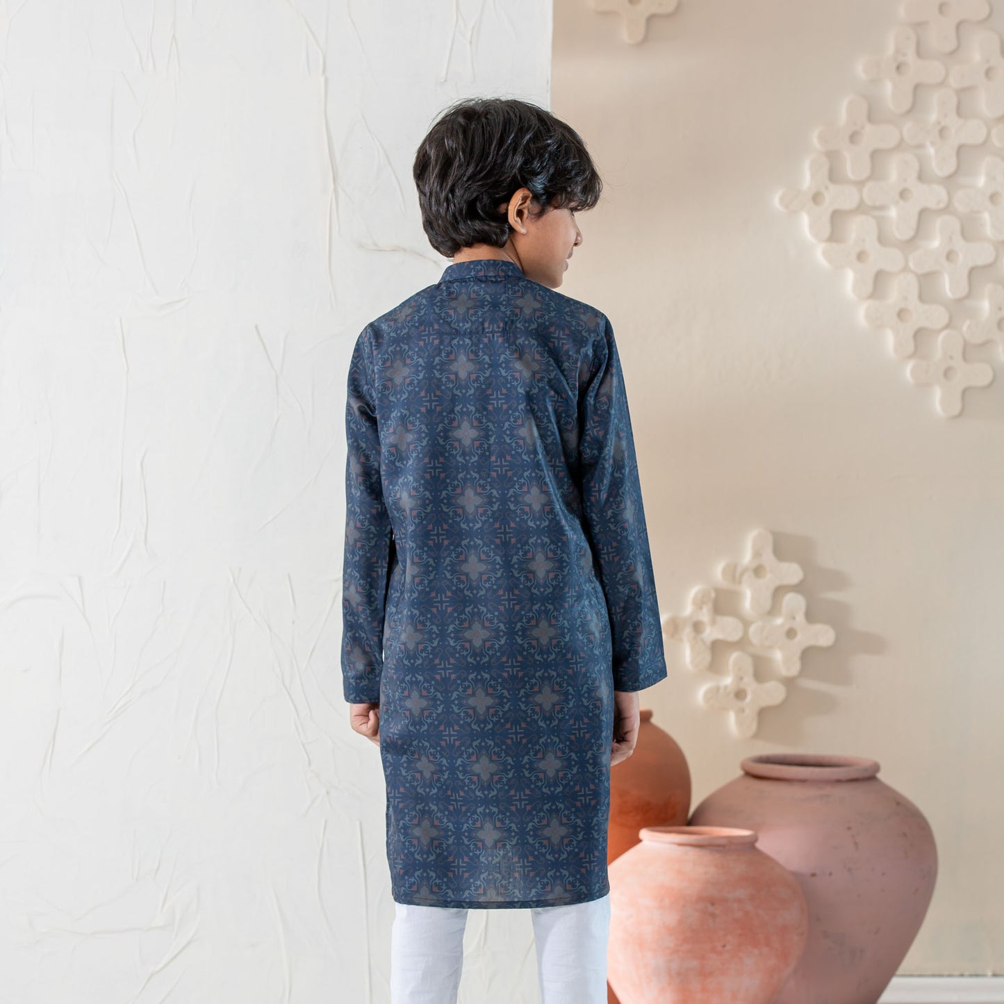 Boys Royal Blue Panjabi