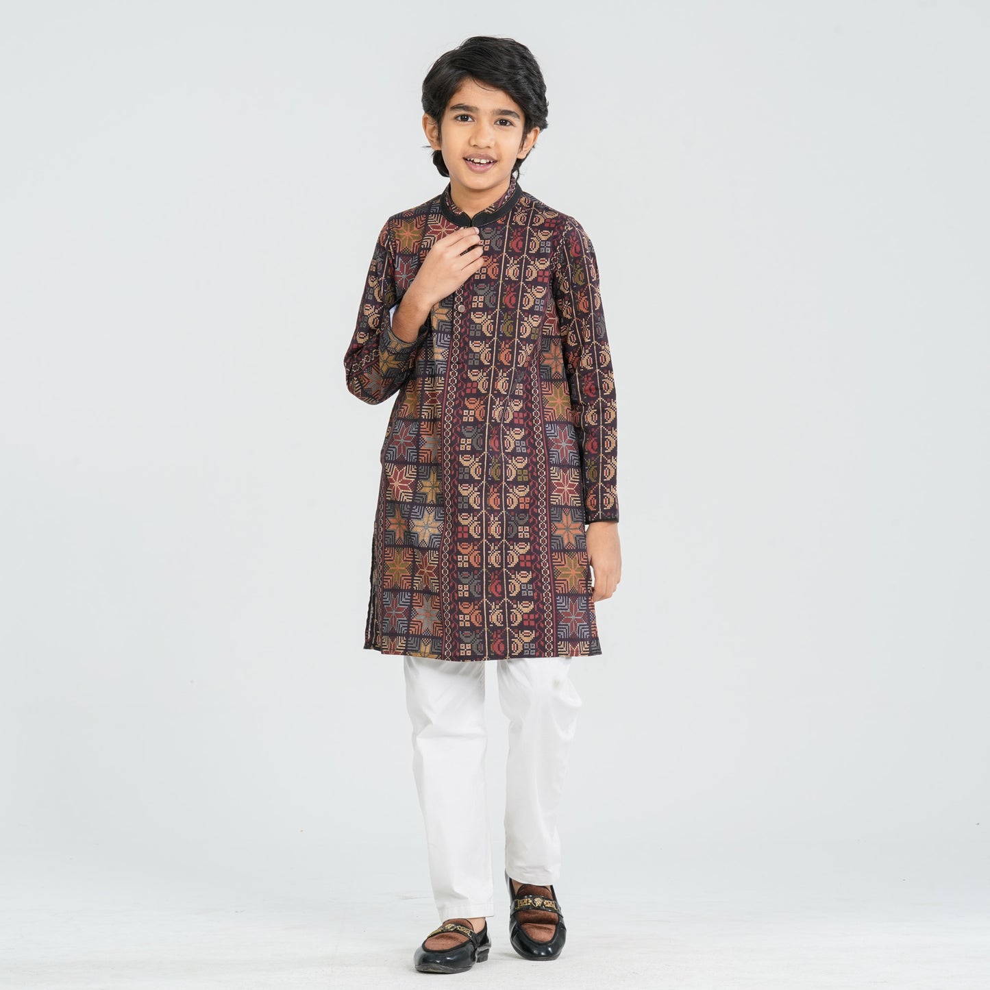 Boy's Blended Cotton Panjabi
