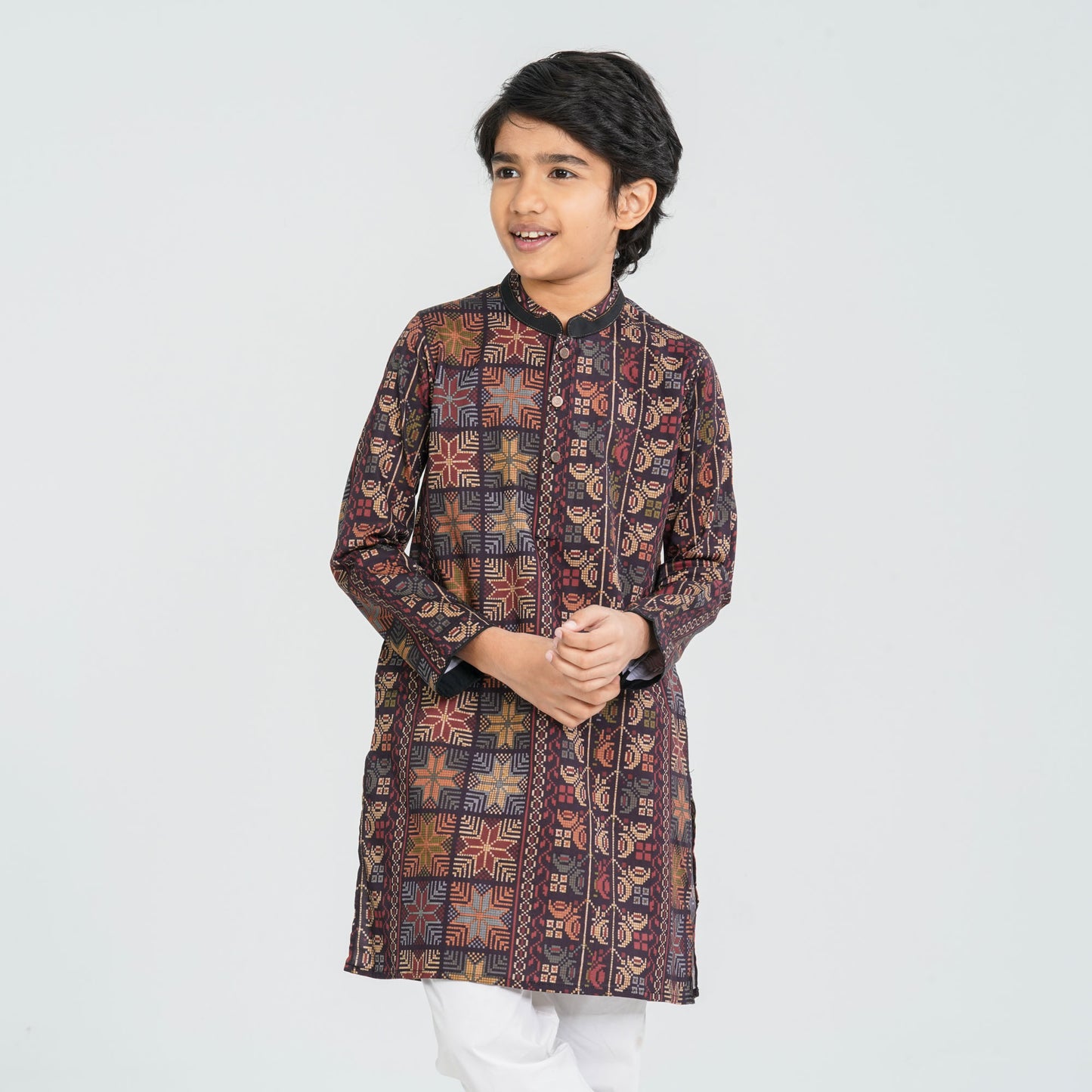 Boy's Blended Cotton Panjabi
