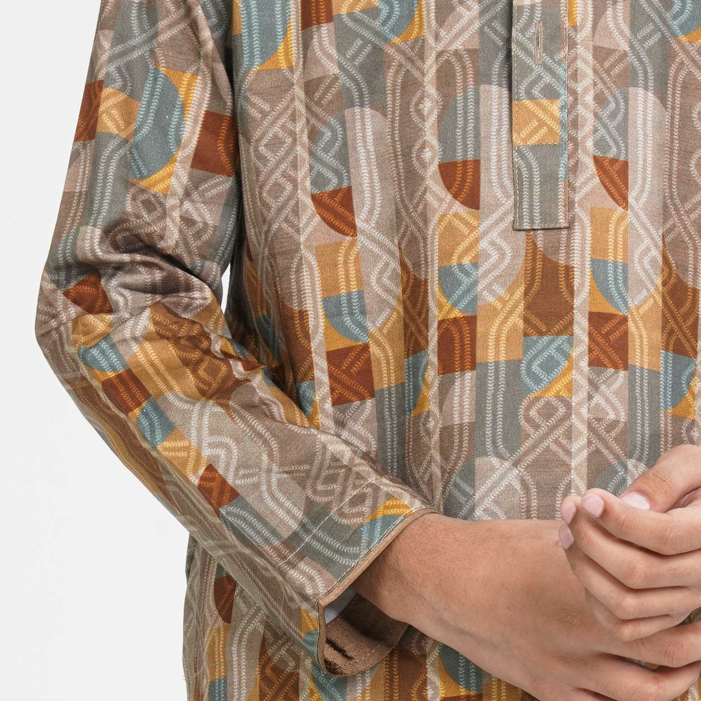 Boy's Printed Panjabi