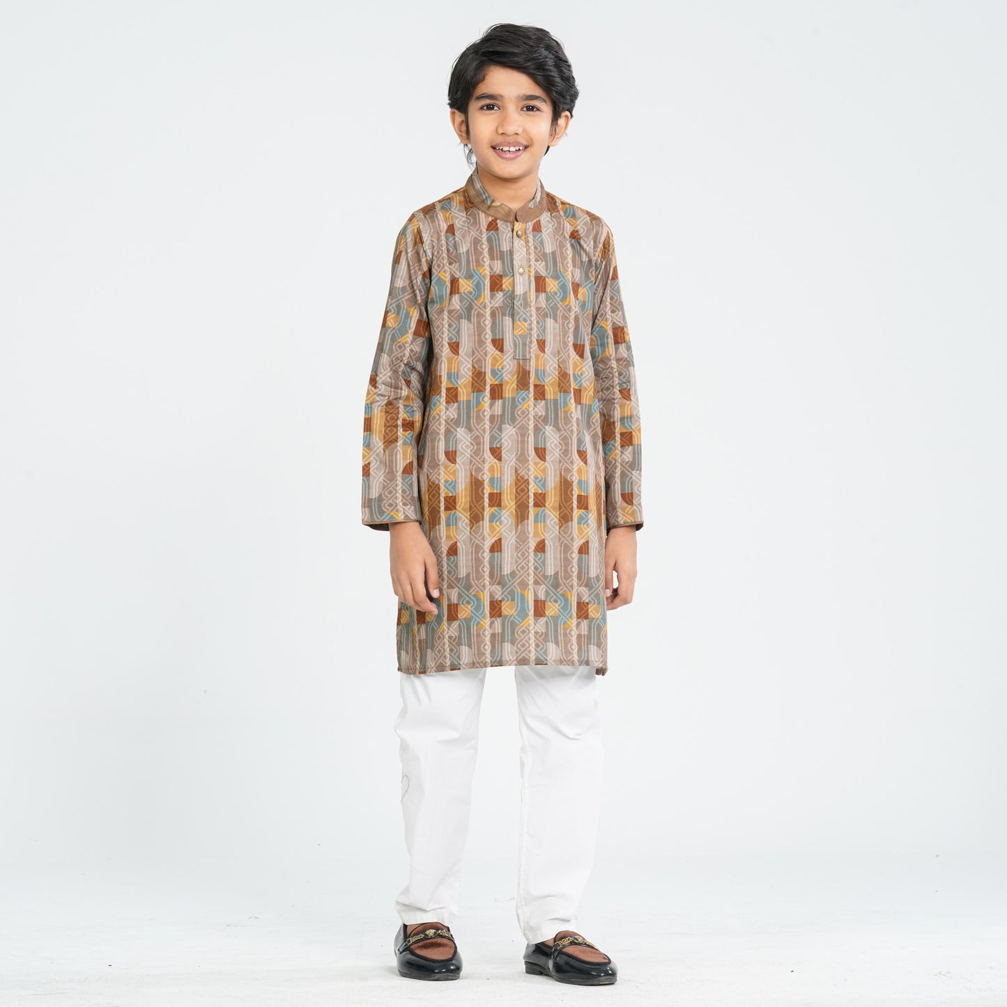 Boy's Printed Panjabi