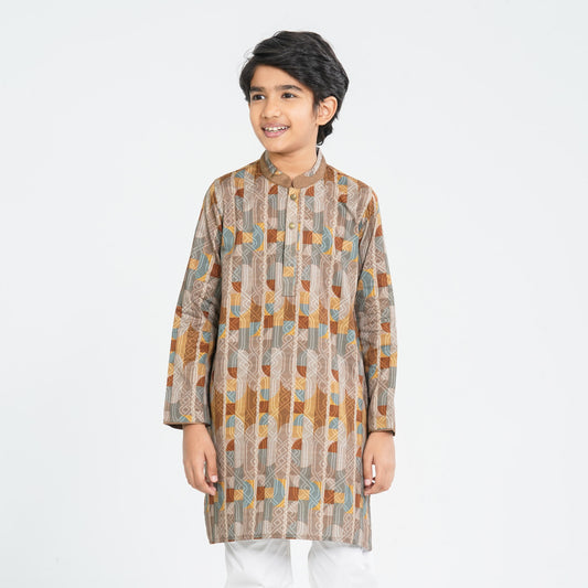 Boy's Printed Panjabi