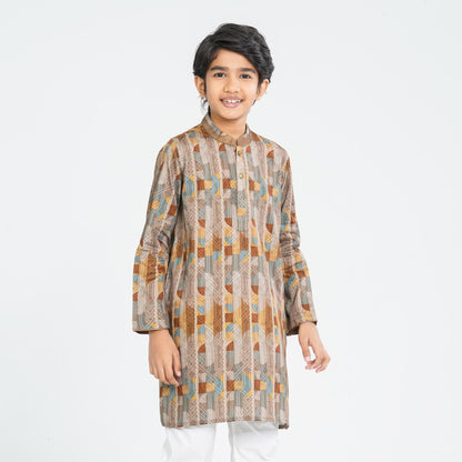 Boy's Printed Panjabi
