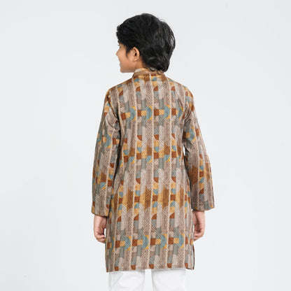 Boy's Printed Panjabi