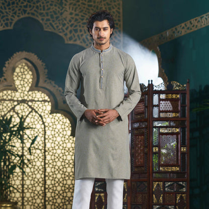 Men's Light Olive Panjabi