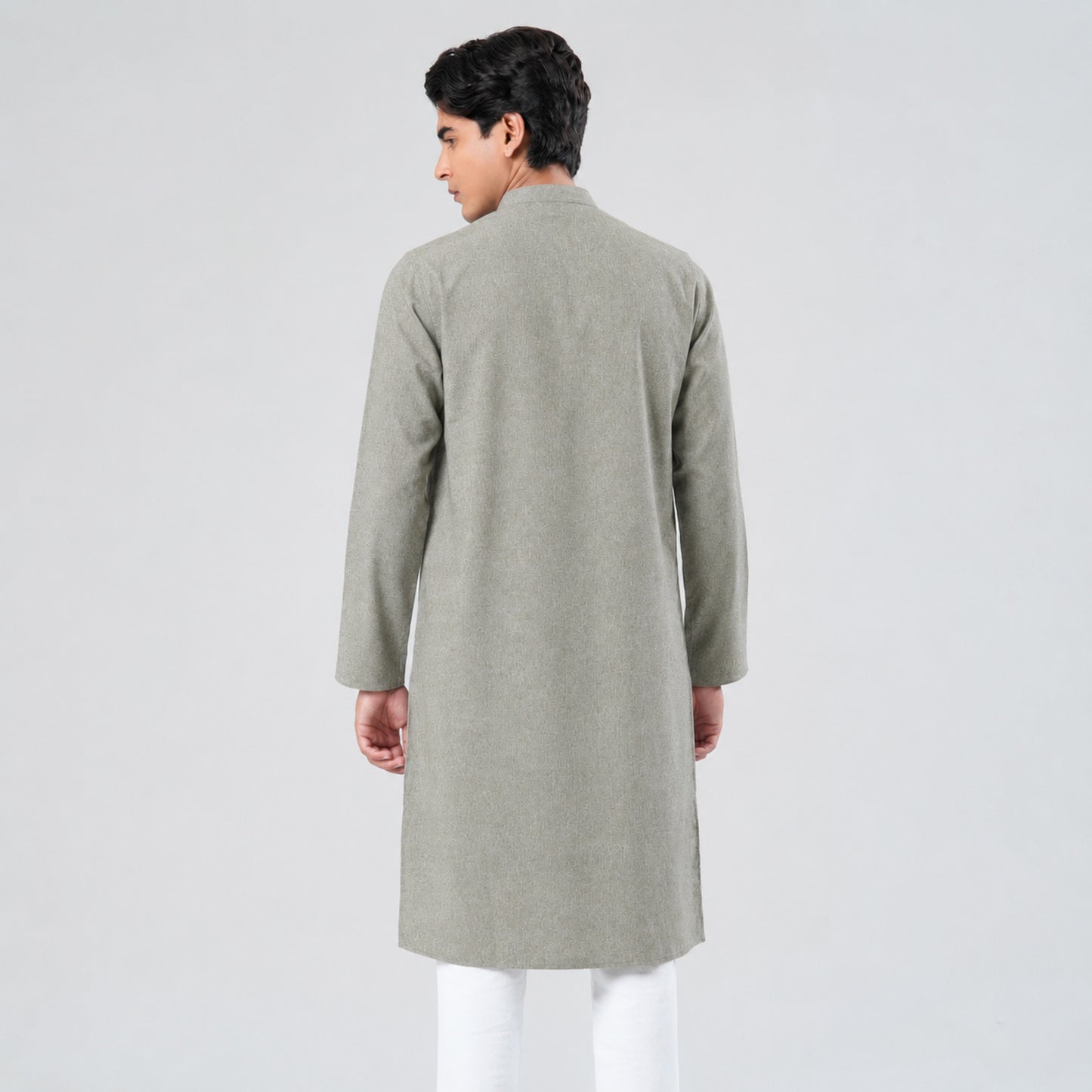 Men's Light Olive Panjabi