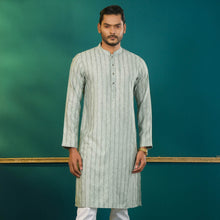 Load image into Gallery viewer, MENS BASIC PANJABI-OLIVE
