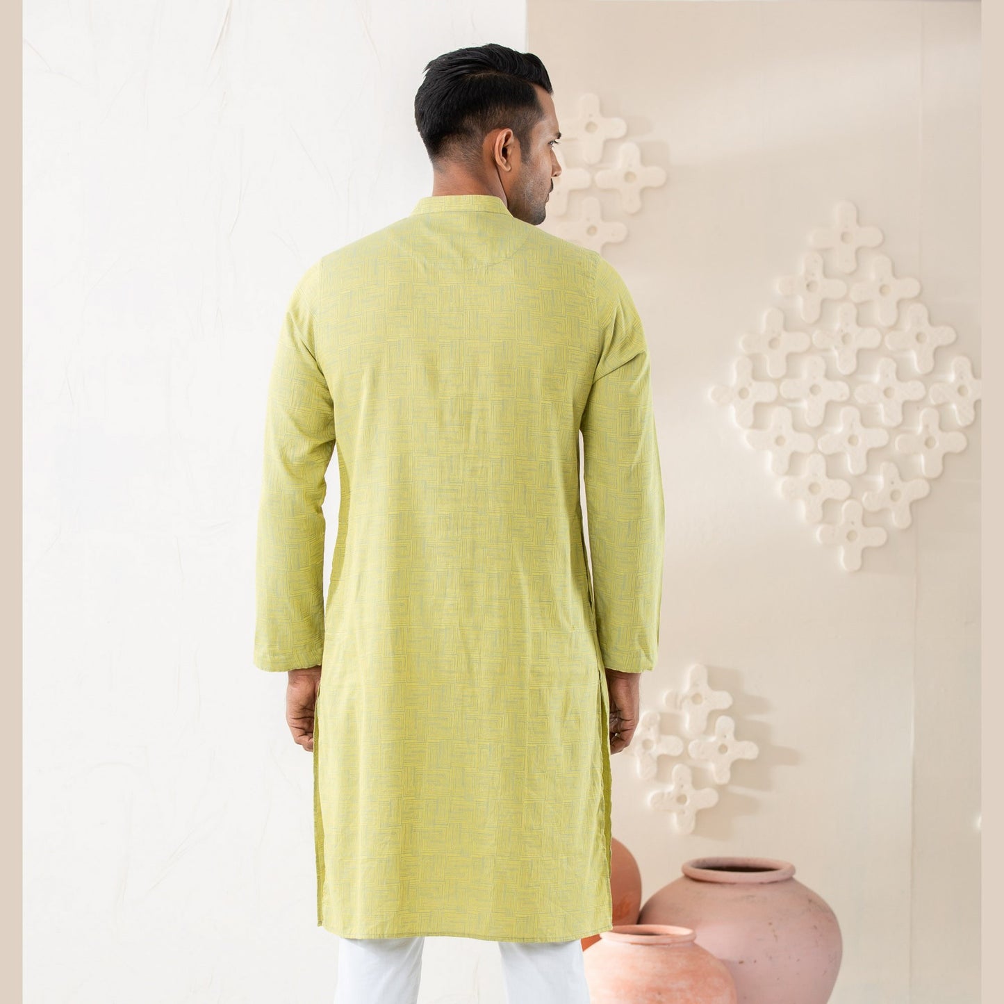 Mens Lemon Panjabi