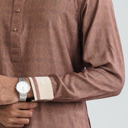 Mens Brown Panjabi