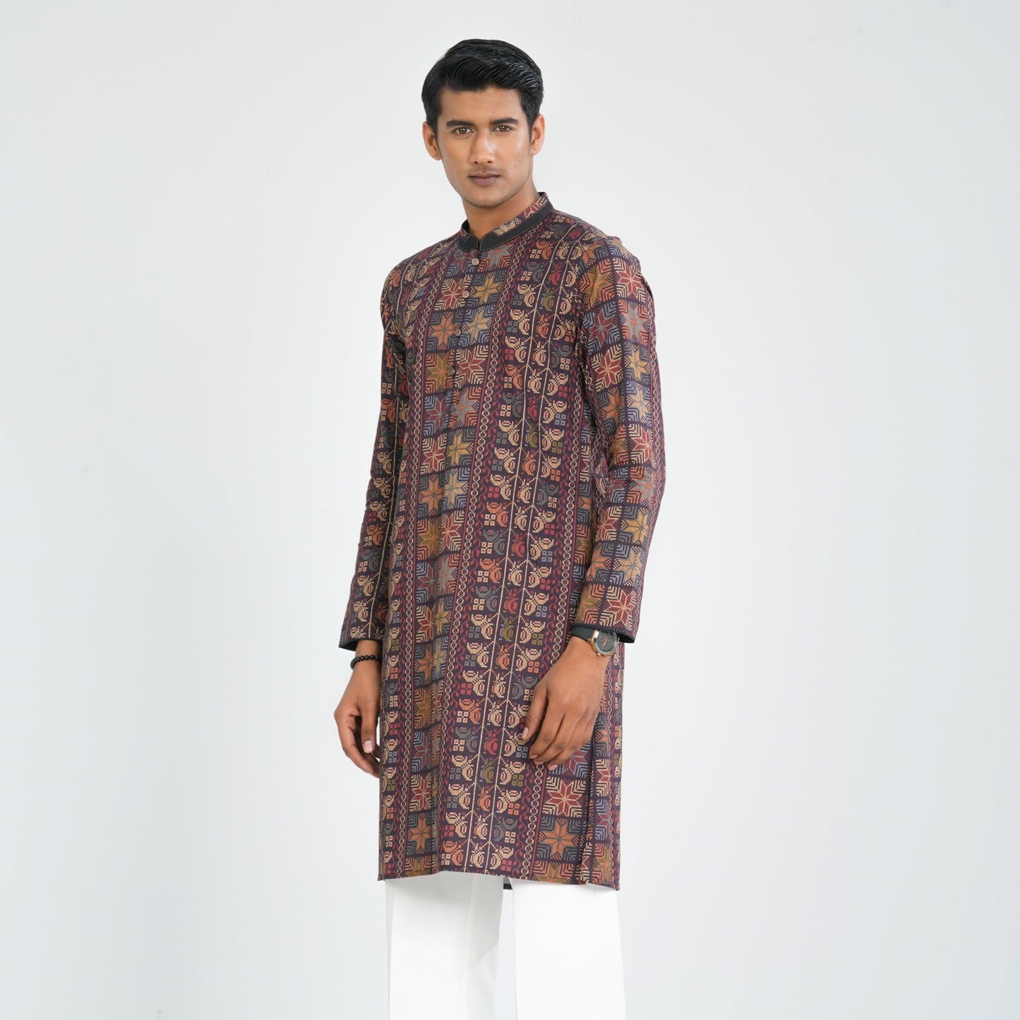 Men’s Blended Fabric Panjabi