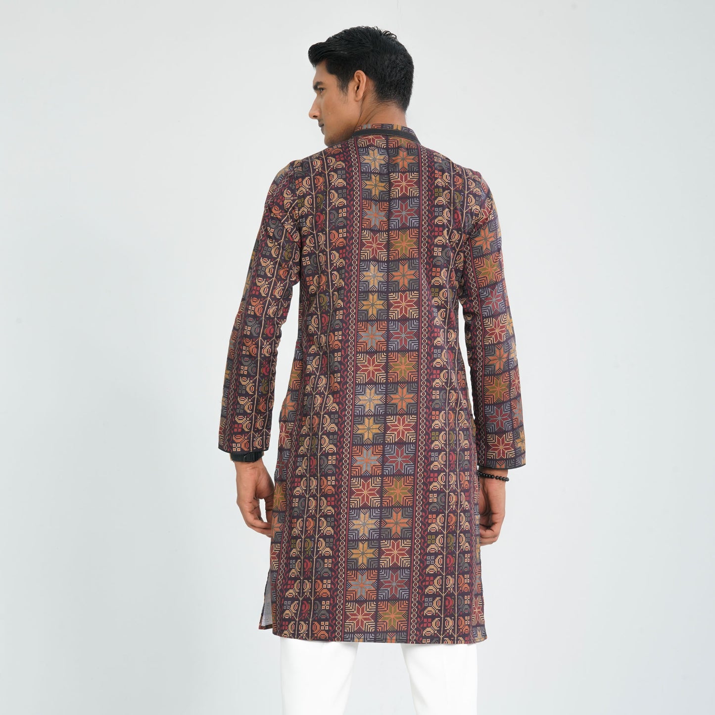 Men’s Blended Fabric Panjabi