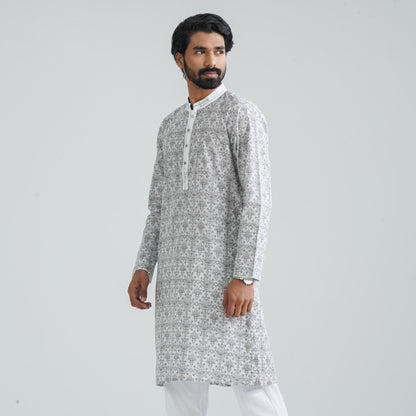 Men’s White Panjabi