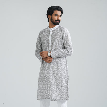 Men’s White Panjabi