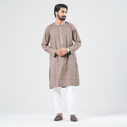 Men's Blended Cotton Panjabi