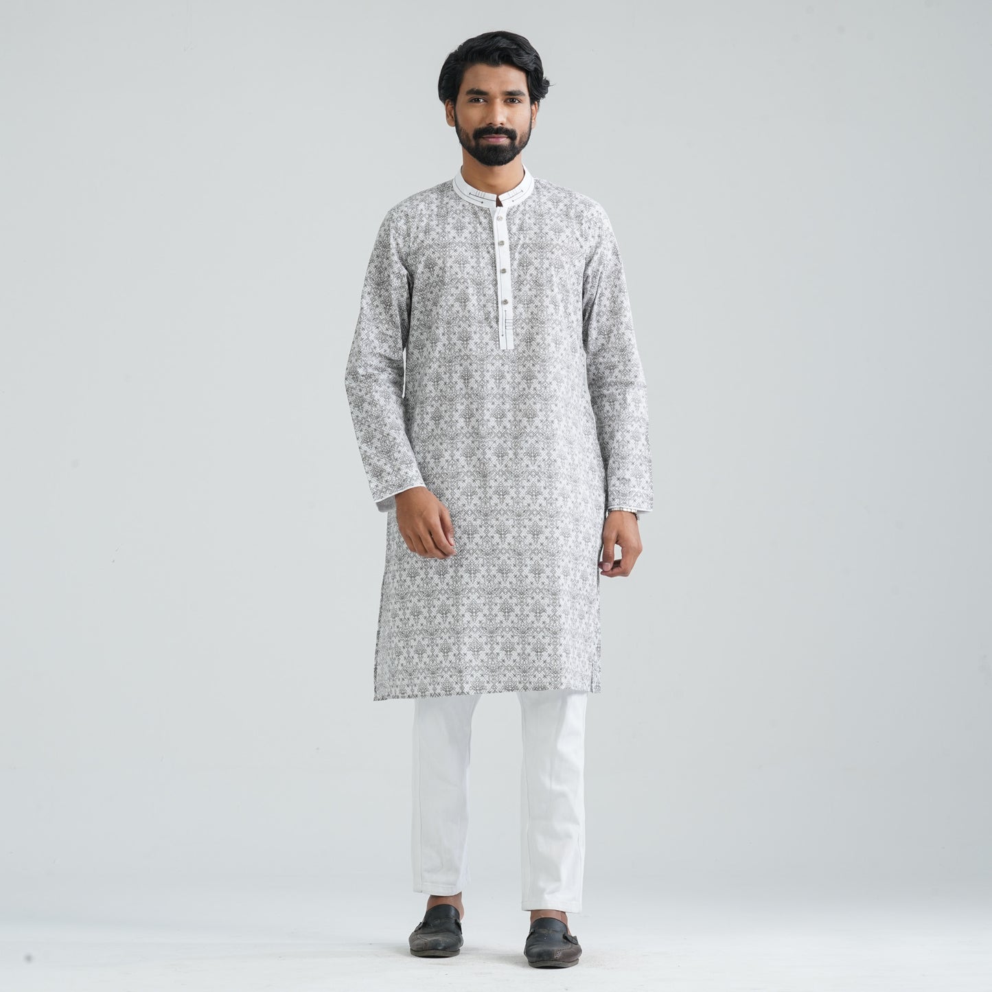 Men’s White Panjabi