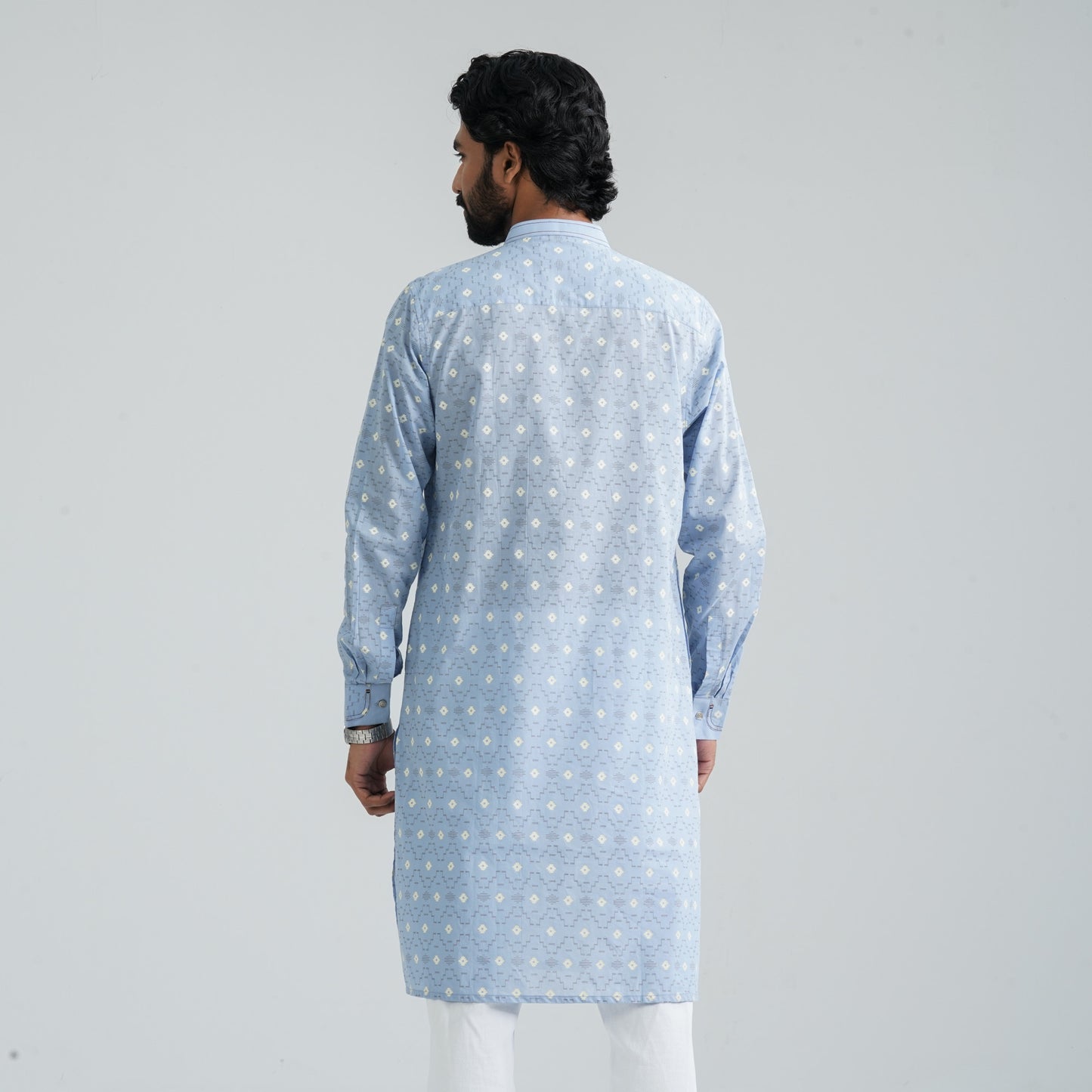 Men’s Powder Blue Panjabi