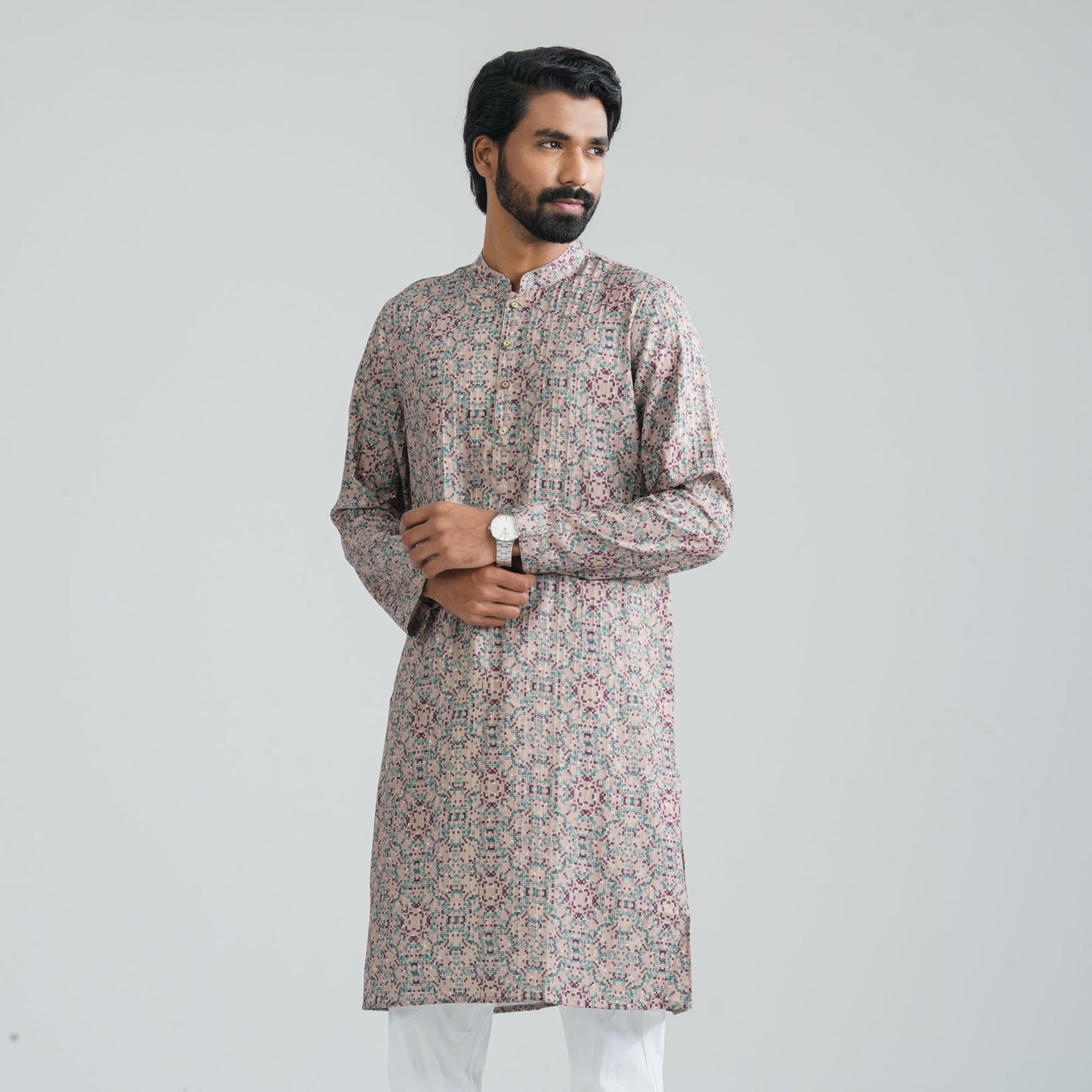 Men’s Ash Panjabi