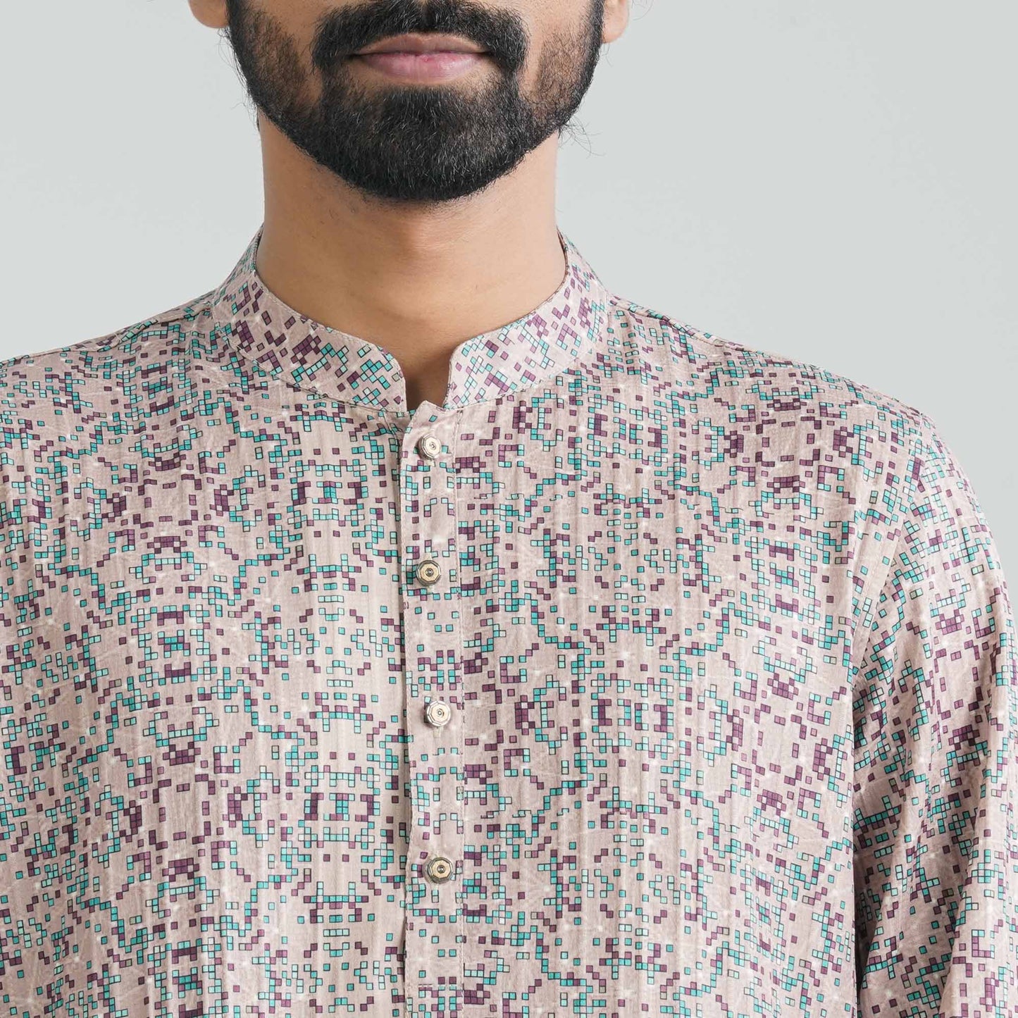 Men’s Ash Panjabi