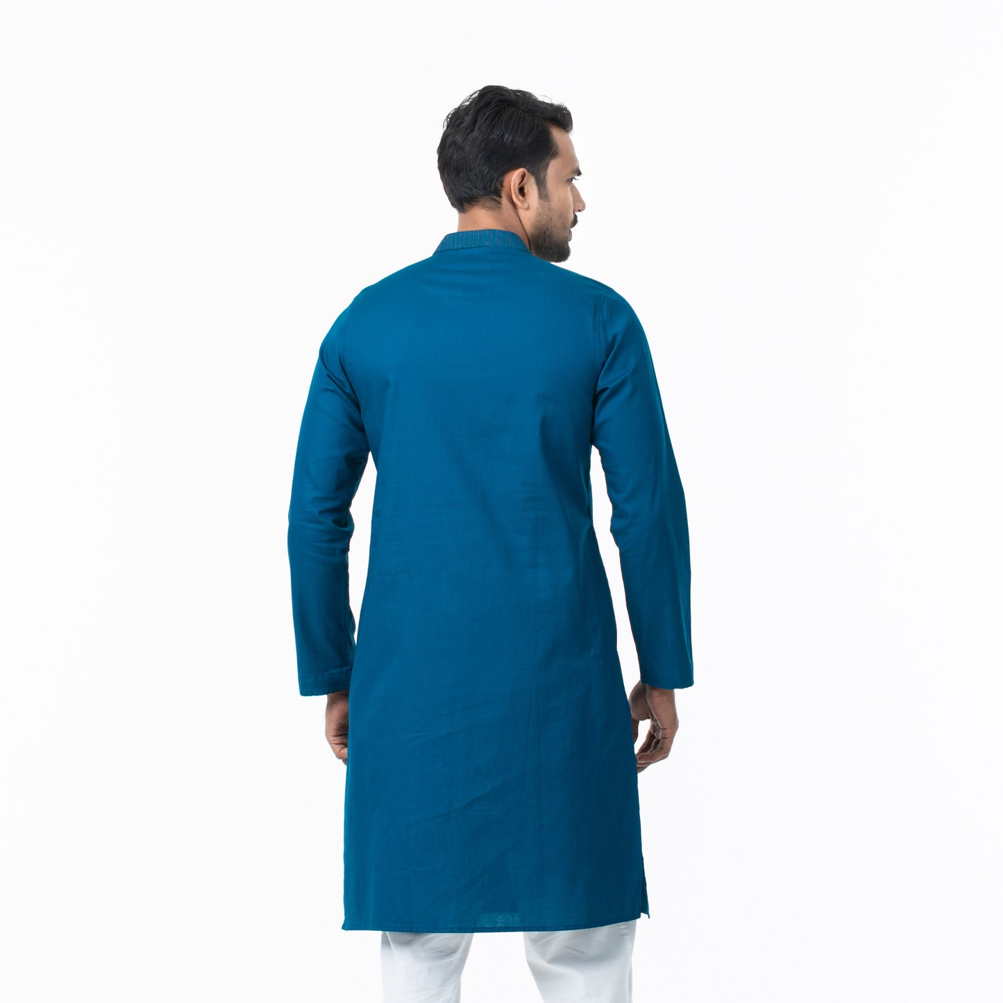 Mens Blue Karchupi Panjabi