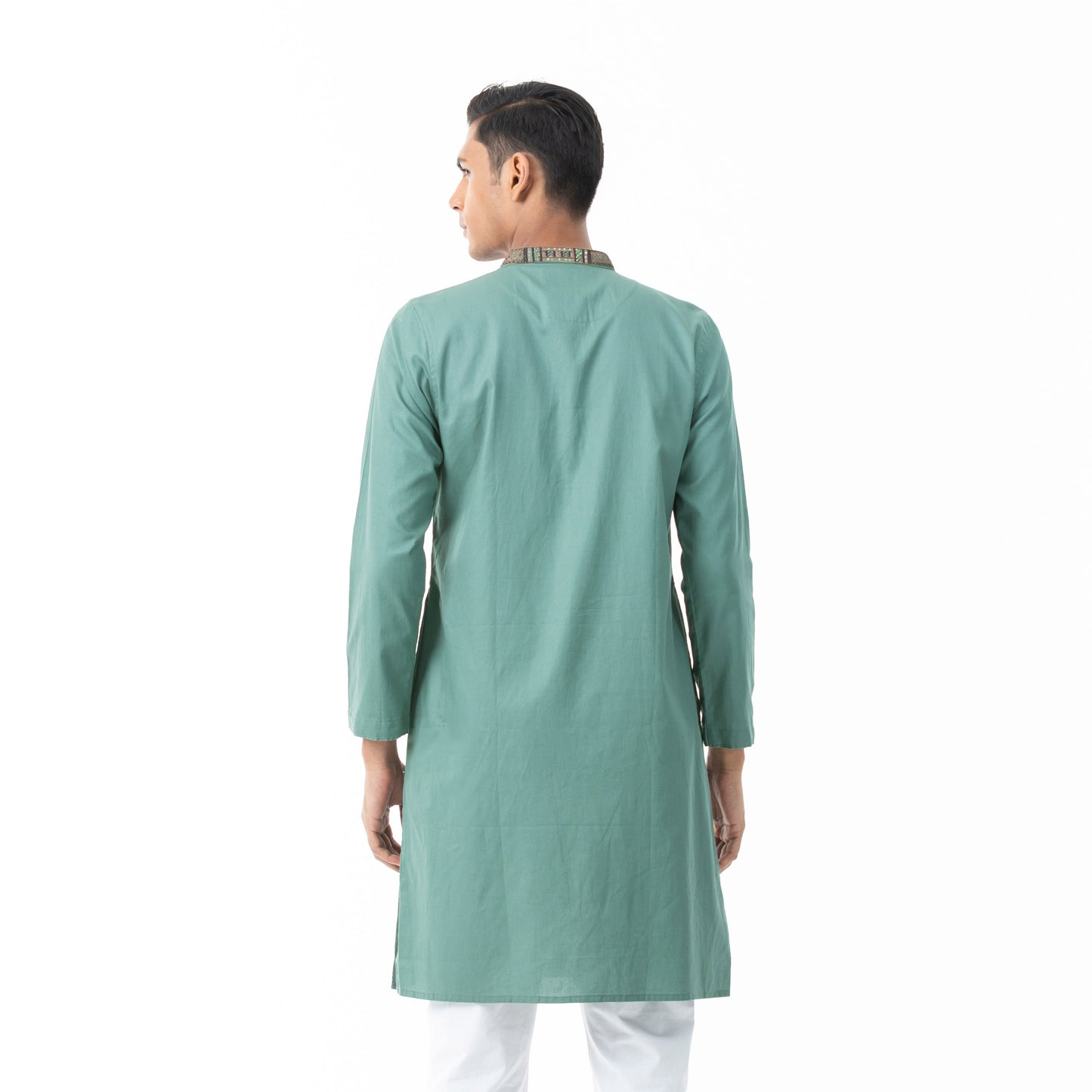 Mens Mint Karchupi Panjabi