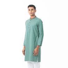 Load image into Gallery viewer, Mens Mint Karchupi Panjabi
