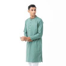 Load image into Gallery viewer, Mens Mint Karchupi Panjabi
