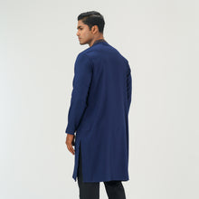 Load image into Gallery viewer, Mens Blue Karchupi Panjabi
