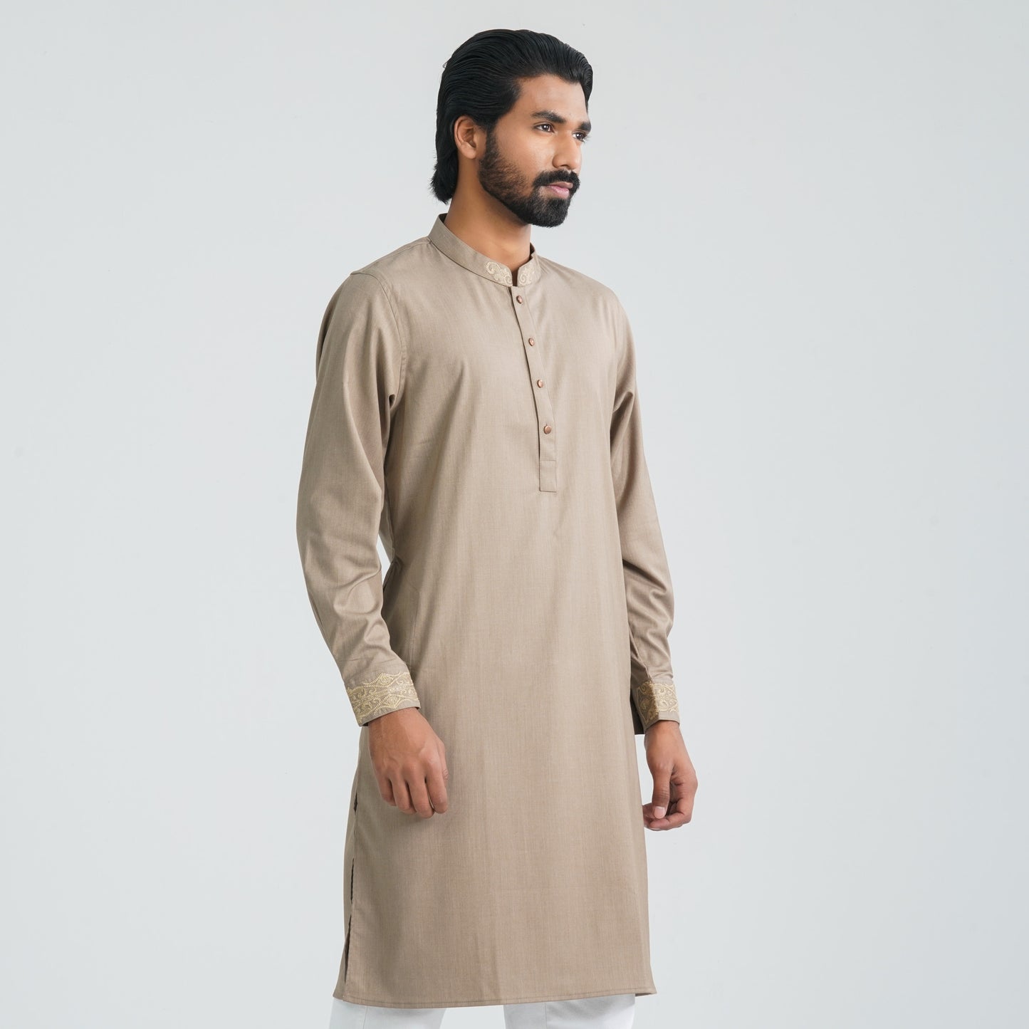 Men’s Blended Fabric Panjabi