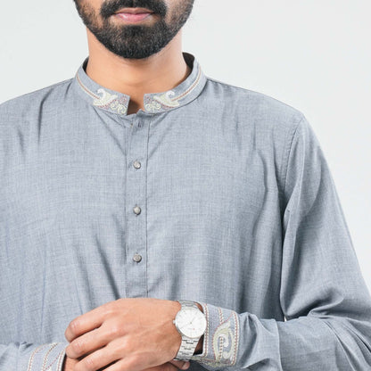 Men's Blended Suiting Panjabi