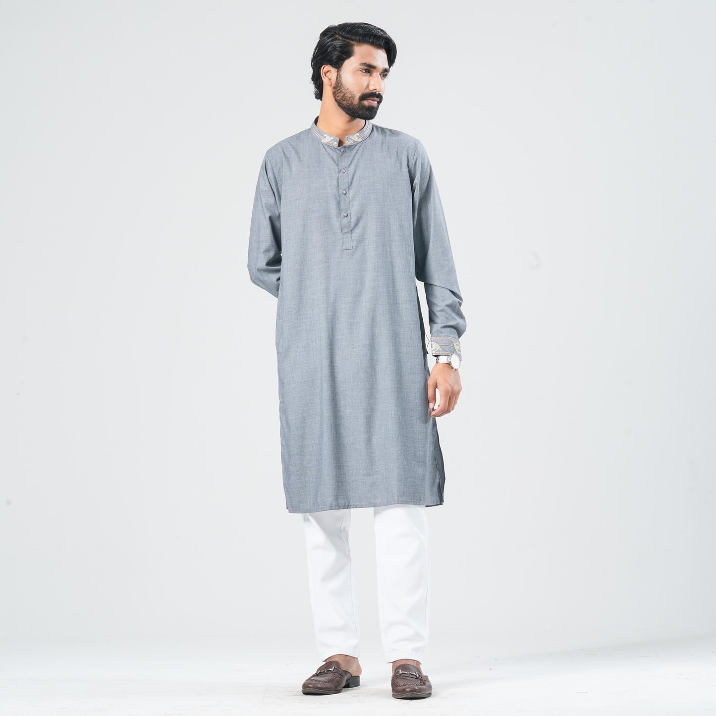 Men's Blended Suiting Panjabi