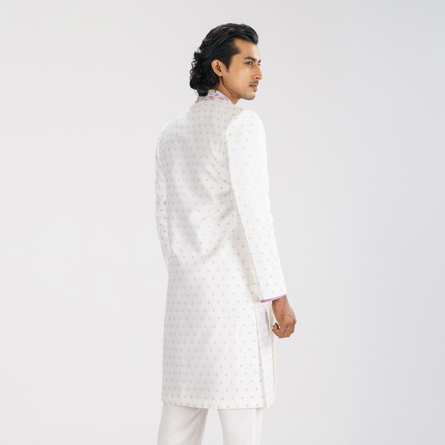 Men's White Sherwani
